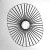 Lampa designerska wisząca KAPELUSZ SOMBRERO ST-8052-140 black - Step Into Design